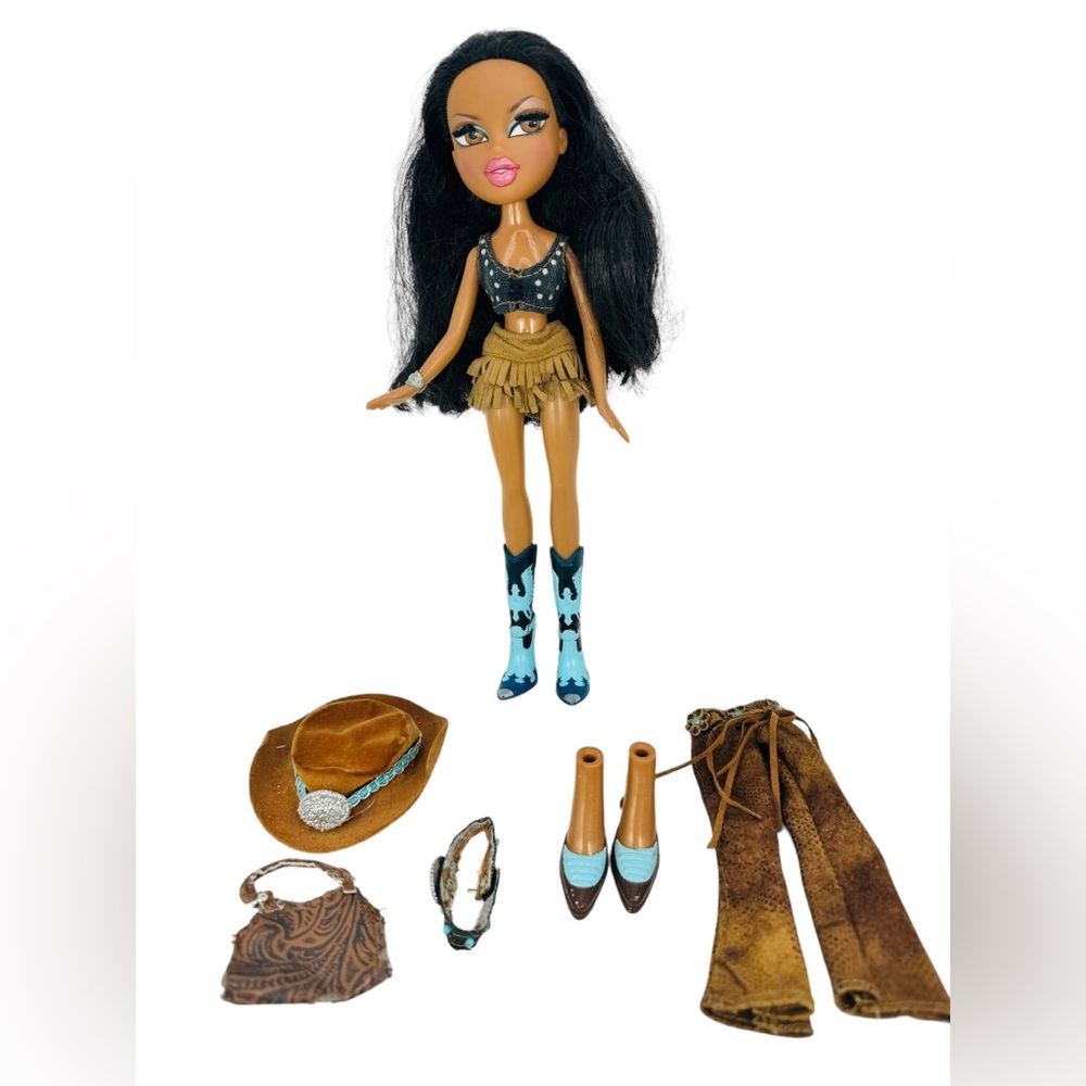 Bratz Wild West Kiana Doll Original With Rooted Lashes Clothes Accessories READ!